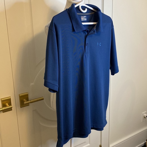 NWOT Men’s Under Armor Short Sleeve Collard Polo - Picture 4 of 5